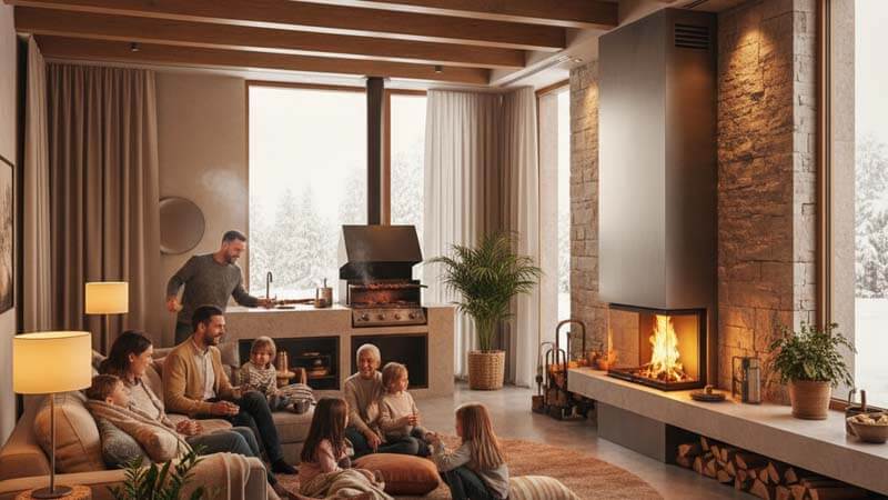 Почему выбирают отопительные печи