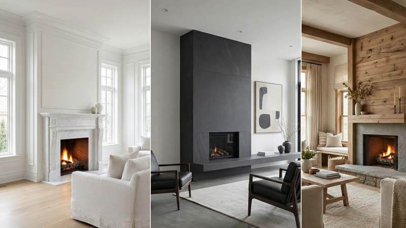 Стили каминов в интерьере сравнение классического, современного и рустикального дизайна